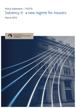 Policy Statement | PS2/15