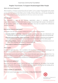 PargiterTrust Guidelines Round 4