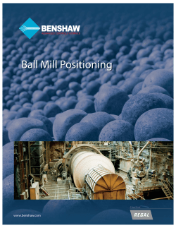 Ball Mill Positioning