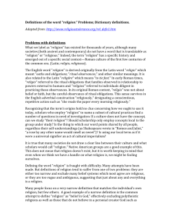 DefinitionsReligion_..