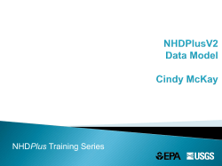 NHDPlusV2 Data Model