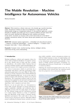 The Mobile Revolution - Machine Intelligence for - GI Junior