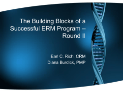 RIM Symposium Round 2 ERM