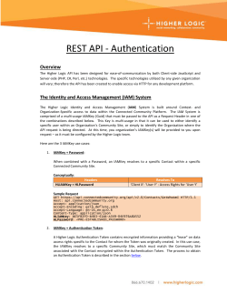 v2.0 Authentication Documentation