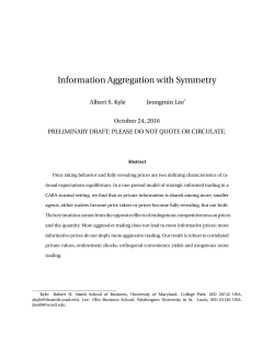 Information Aggregation with Symmetry