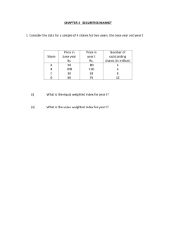 chapter 3 securities market