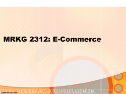 E-Marketing 4/E Judy Strauss, Adel I. El-Ansary, and