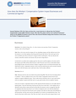 How does the Workers` Compensation System