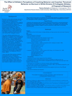 The Title of Your Amazing Senior Project Here