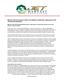 Source: Marrone Bio Innovations