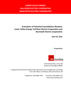 Contents - Fall River Electric