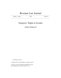 Revenue Law Journal