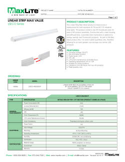 linear strip max value