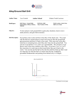 Men`s Alley Ground Balls
