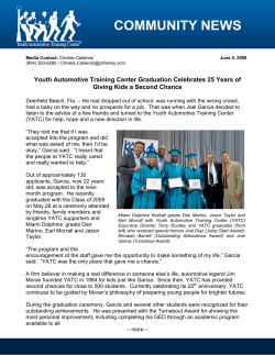 Youth Automotive Training Center Graduation Celebrates 25 Years
