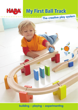 My First Ball Track