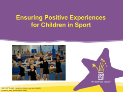 HIGH FIVE Sport presentation