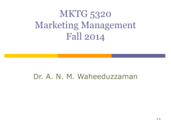 Marketing Management