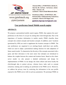 Abstract - JPInfotech