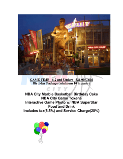 NBA City Marble Basketball Birthday Cake NBA City Game Tokens
