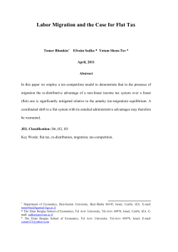 PAPER in PDF - The Eitan Berglas School of Economics