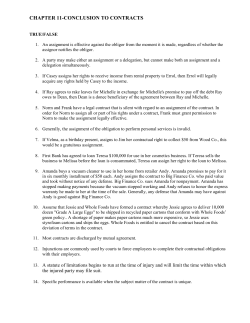 CHAPTER 11 test bank student