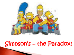 Simpson`s paradox