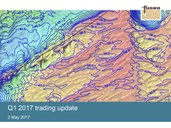 Q1 2017 trading update