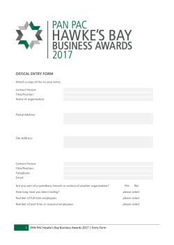 acc workplace safety award - Hawkes Bay Chamber of Commerce