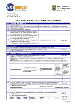 Australian and New Zealand - Finance and Business Services