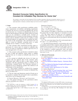 Constant Air Inflatable Play Devices for Home Use1