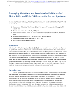 Damaging Mutations are Associated with Diminished