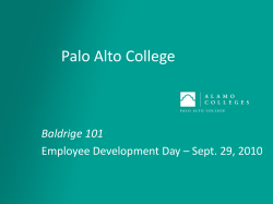 Intro to Baldrige