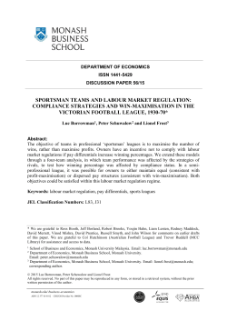 sportsman teams and labour market regulation: compliance