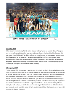 men`s world championship in cracow