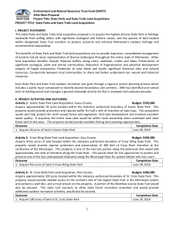 Environment and Natural Resources Trust Fund (ENRTF) 2016 Main