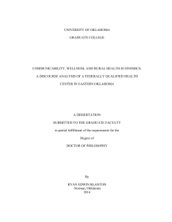 Doctoral Dissertation Template