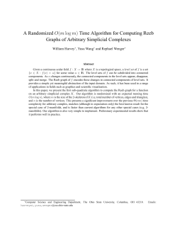 Time Algorithm for Computing Reeb Graphs of Arbitrary Simplicial