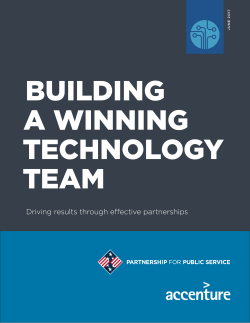 Building a winning technology team: Driving results through effective
