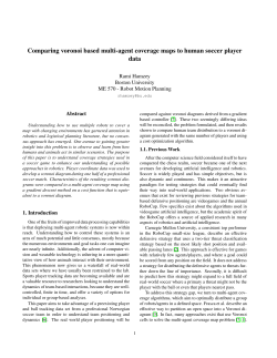 Comparing voronoi based multi-agent coverage maps to