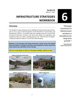 infrastructure strategies workbook