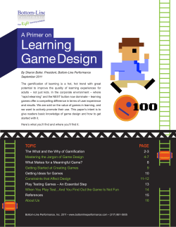 Learning Game Design - Bottom