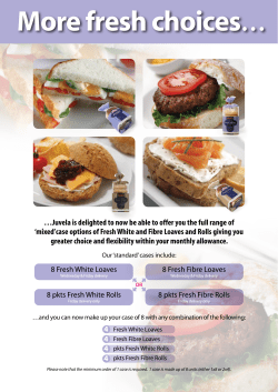 More fresh choices…