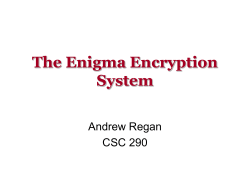 Cracking Enigma