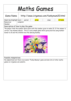 Maths Games Game Name http://www.ictgames.com/funkymum20