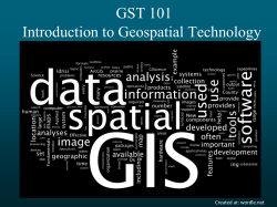 Introduction to GIS