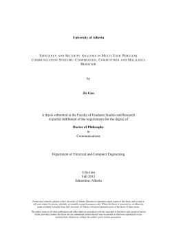 Cooperation, Competition and Malicious Behavior