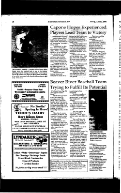 Capone Hopes Experienced Players Lead Team to Victory Beaver