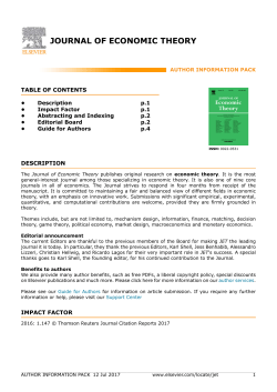 journal of economic theory