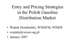 Strategies in the Polish Gasoline Distribution Market